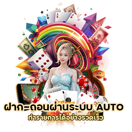 ฝาก-ถอนผ่านระบบ AUTO
